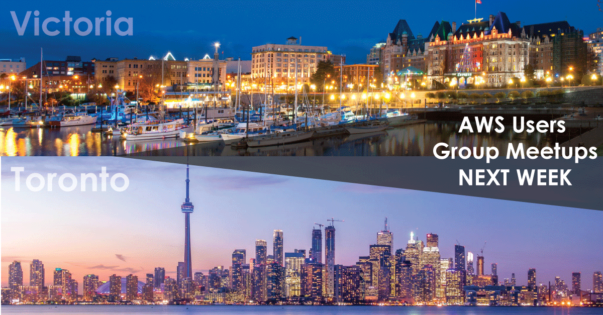 3Nimbus's tweet image. Have you RSVP&apos;d to a meetup in your area yet?! Next week, we are holding our monthly AWS Users Group Meetups in Victoria and Toronto! Come mingle, eat pizza, and talk techy with us! hubs.ly/H0fbmpP0