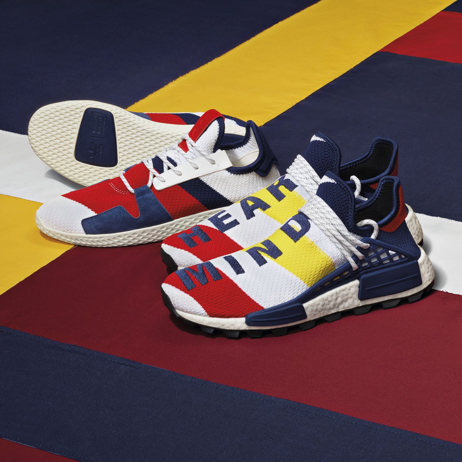 on Twitter: "The BBC Pharrell Williams x adidas Hu are a limited edition collaboration between adidas, Pharrell &amp; Billionaire Boys Club. Available on 20th october online and in