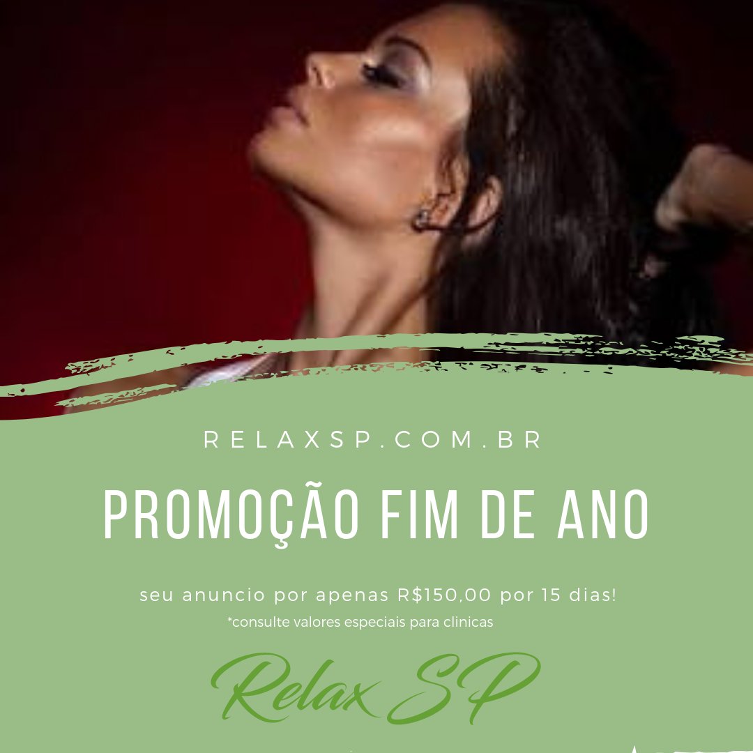 relax_sp's tweet photo. Grande promoção de fim de ano!
Para todos aos anúncios, somente R$150,00 a cada quinze dias, até o fim do ano!
Anuncie no portal de massagistas que mais cresce em São Paulo!

Contatos por whatsapp: 11 94711-5609 ou 11 11 96576-6609

#massagistassp #massagem  #massagemrelaxante https://t.co/VzaS7yFMIK