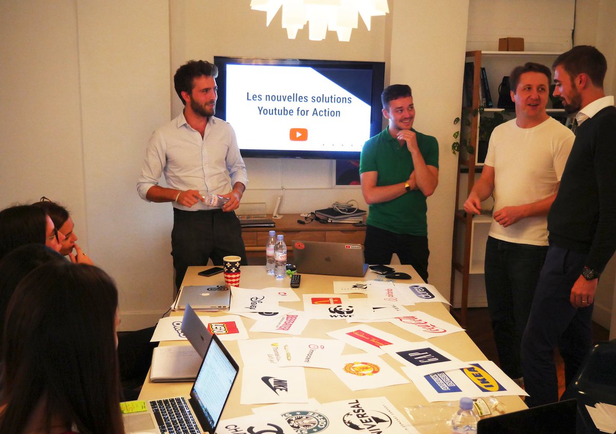 Retour en image sur l'atelier créatif qu'a animé <a href="/GoogleFR/">Google FR</a> à l'agence lundi après-midi ! Des bonnes pratiques et des conseils pour optimiser vos performances sur vos prochaines campagnes vidéos ! 
#digital #googleads #YOUTUBE