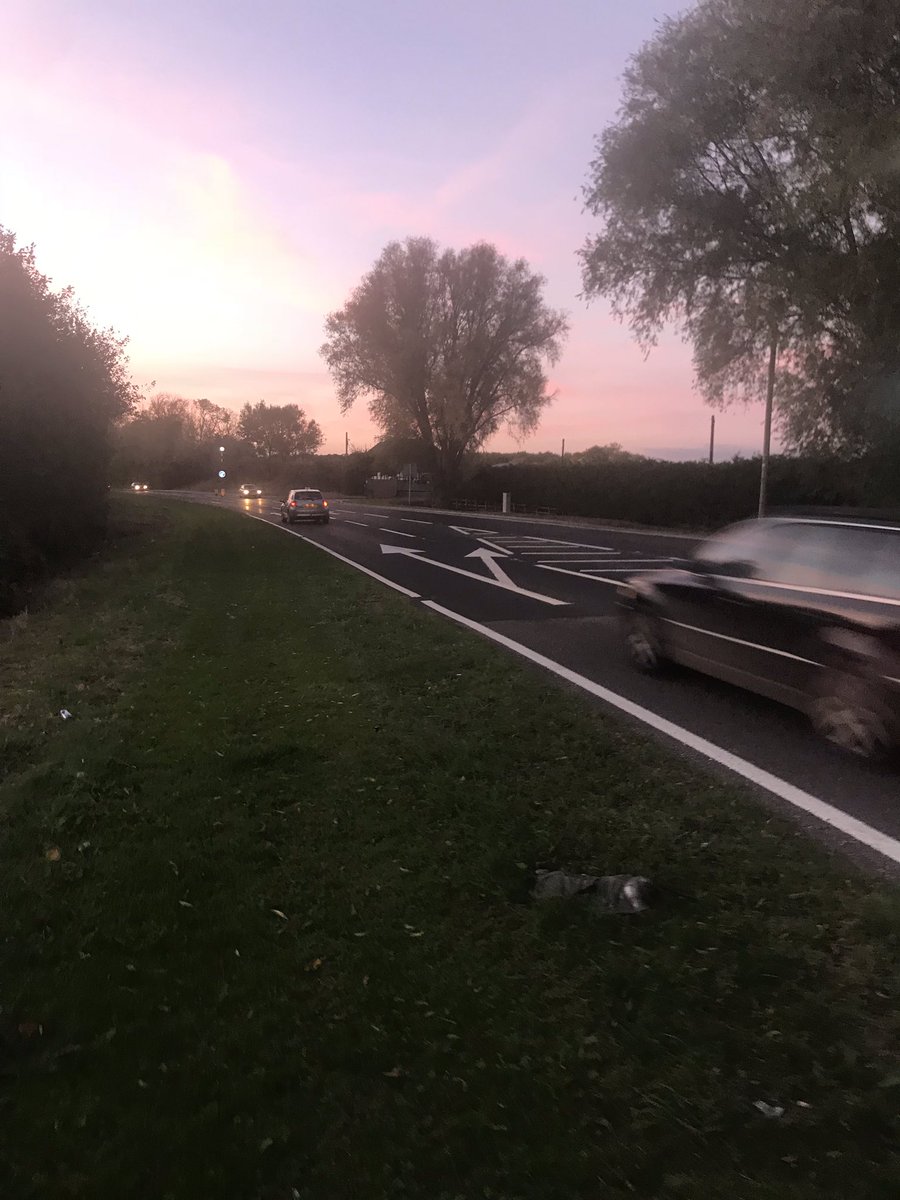 ec_road's tweet image. Sometimes a night time audit gives the best sunset pictures 👍🏻 #roadsafety #roadsafetyaudit #stage3 #traffic #newdevelopment #newaccess #landbuild