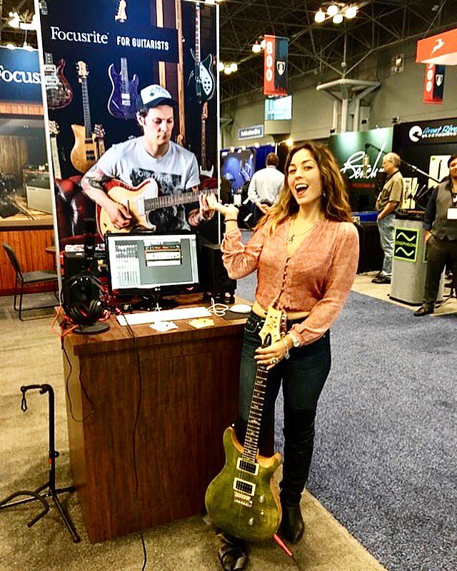 Pretty stoked to be doing a Facebook #livestream in conjunction with <a href="/WeAreFocusrite/">Focusrite</a> TODAY at 11:30 EST! Find it on my or Focusrite’s Facebook page!