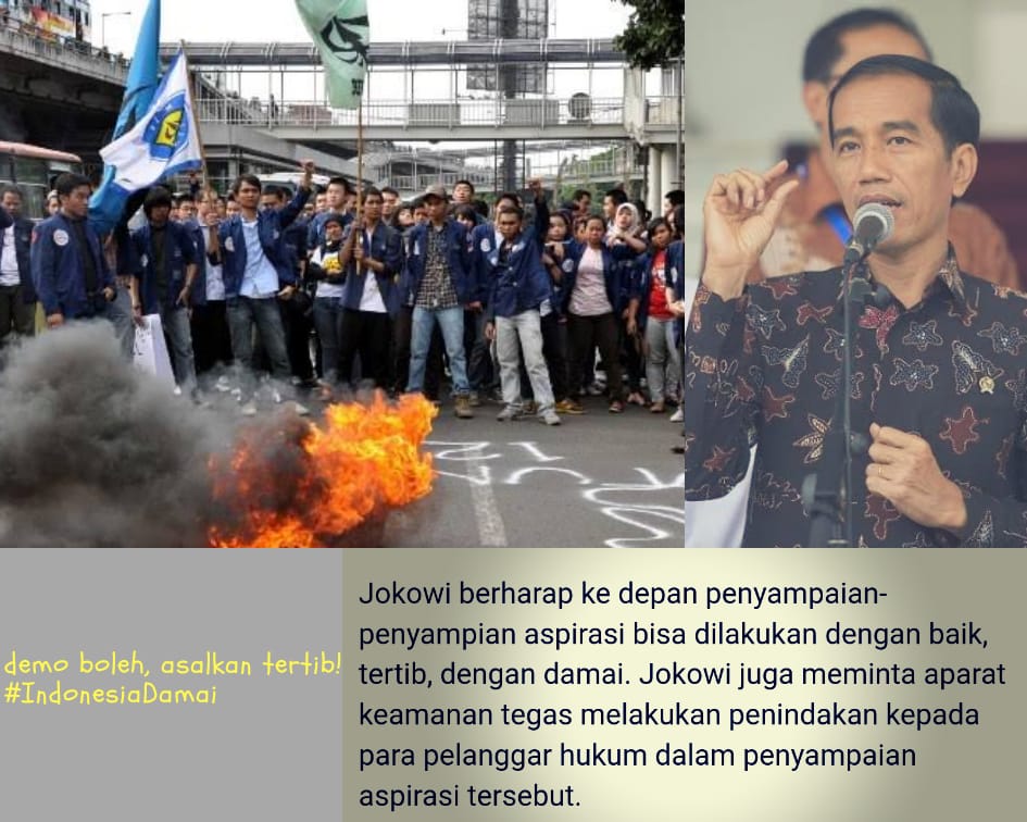 vinaulia24's tweet photo. demo boleh, asal tertib dan ga anarkis lah
#2019TetapJokowi
#2019PilihJokowi
#JokowiAmin
#JokowiLagi
#Jokowi1xlagi
#HumorPilpres
#JokowiLagiBersamaKeluarga https://t.co/0QYoe0Oswc