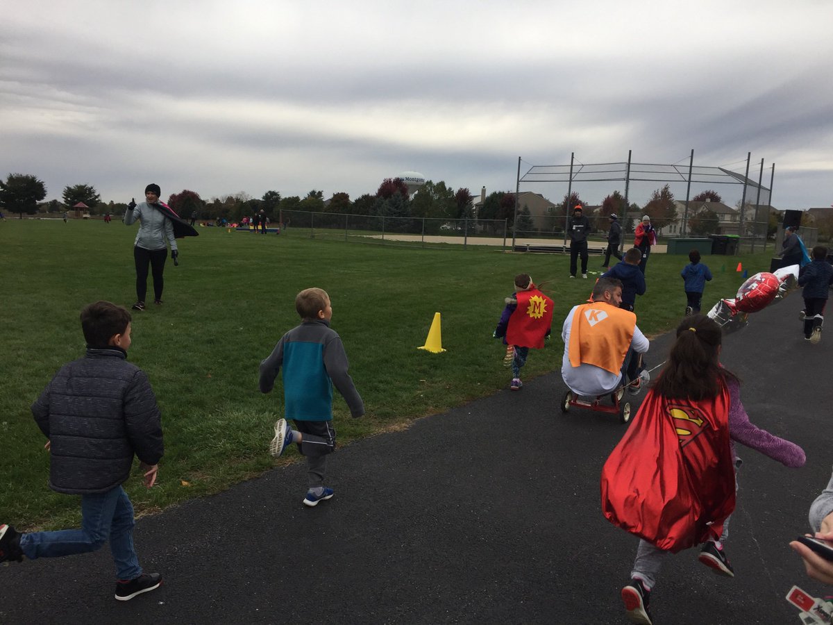 MrsB_KME's tweet photo. We can run! What’s your superpower? Soaring past our PTO Fun Run fundraising goal! #Kanelandpride https://t.co/PK1jc179pS