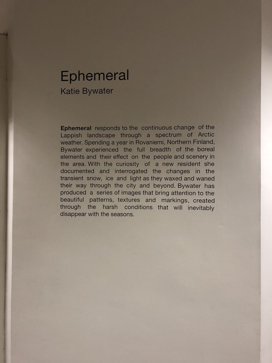 NilupaYasmin_'s tweet photo. #thecorridorgallery @CU_Photography Ephemeral by @KatieB_Photos and works by Johann Kööp https://t.co/ITOGYaRfmz