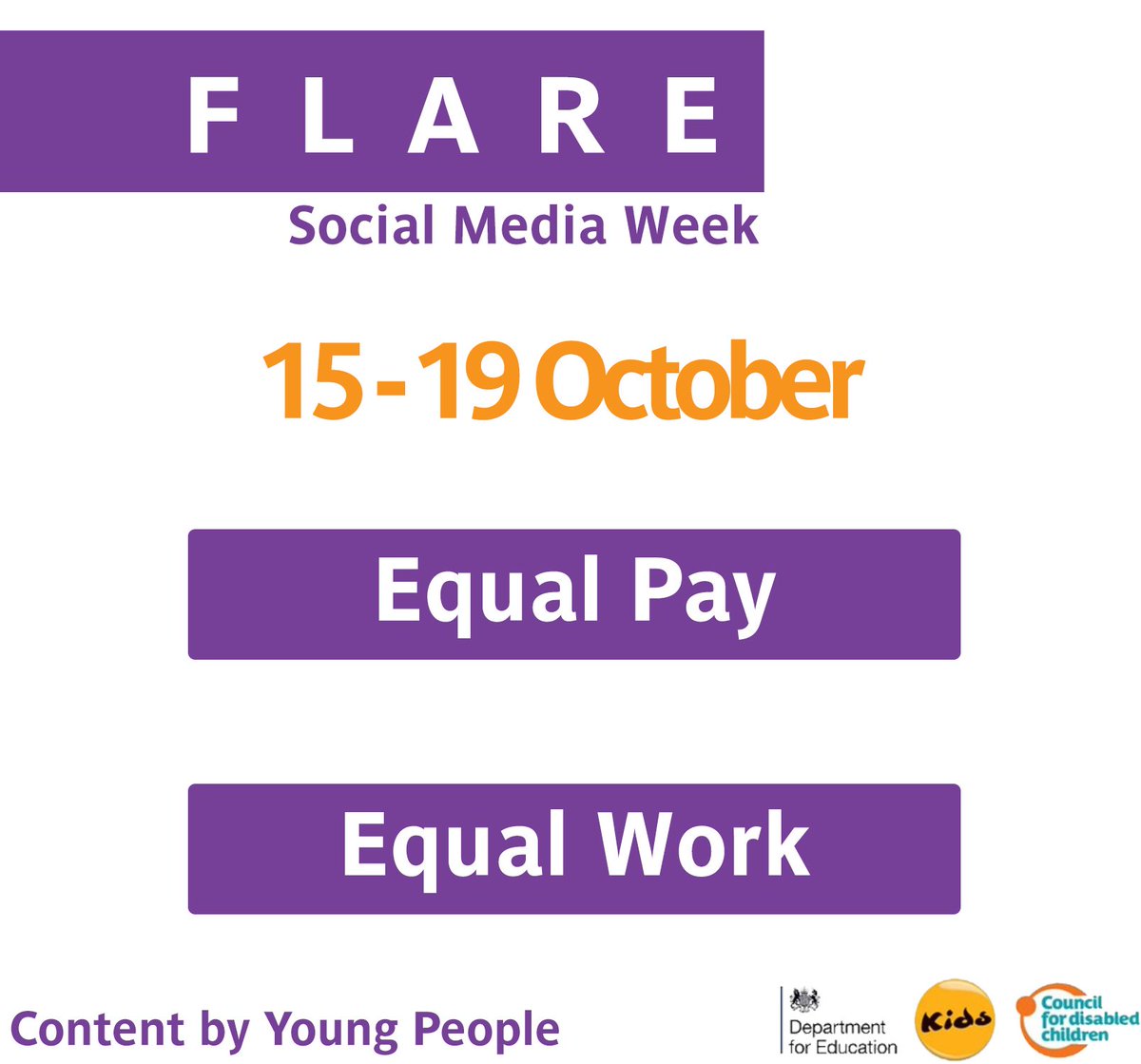 CDC_tweets's tweet photo. Thank you to everyone who has taken part in #PayMeRight - the week may be over, but make sure to always be working for #EqualPay for people with #SEND @KIDScharity https://t.co/LIruVXKSyI