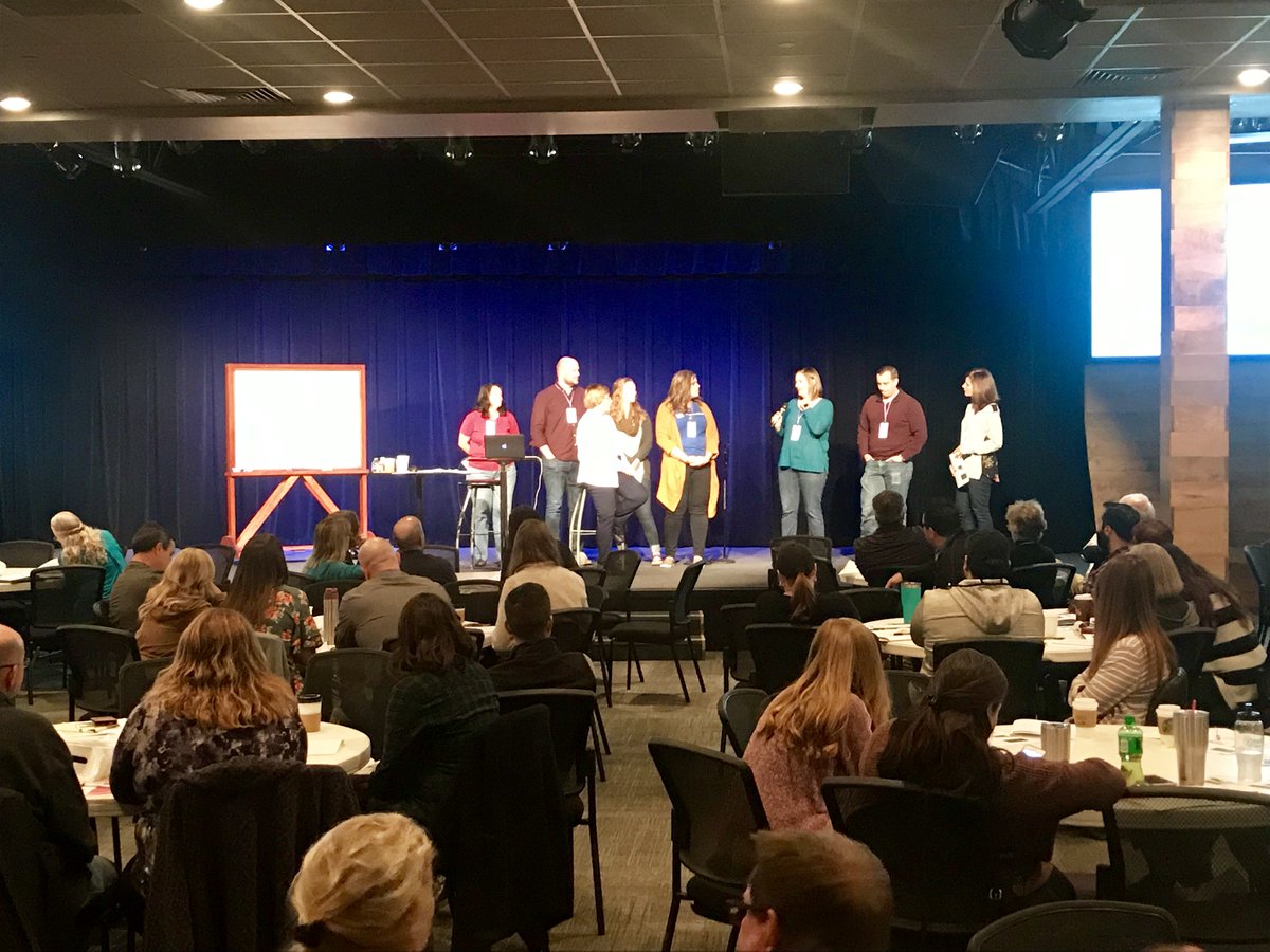 TapestryFamily's tweet photo. Audience participation during the morning session of the Schoolers’ workshop at #TapCon18 https://t.co/WztBGAZQsS