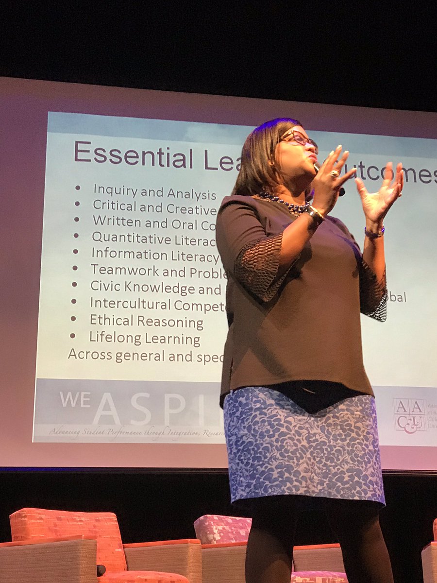 Reneforsuccess's tweet photo. Tia Brown McNair
Vice President for Diversity, Equity, and Student Success
AAC&U - Are we Equity-Minded? #MSIConvening @msirichland @CLASSatLSCT @COTEatLSCT https://t.co/kFgxWmll0v