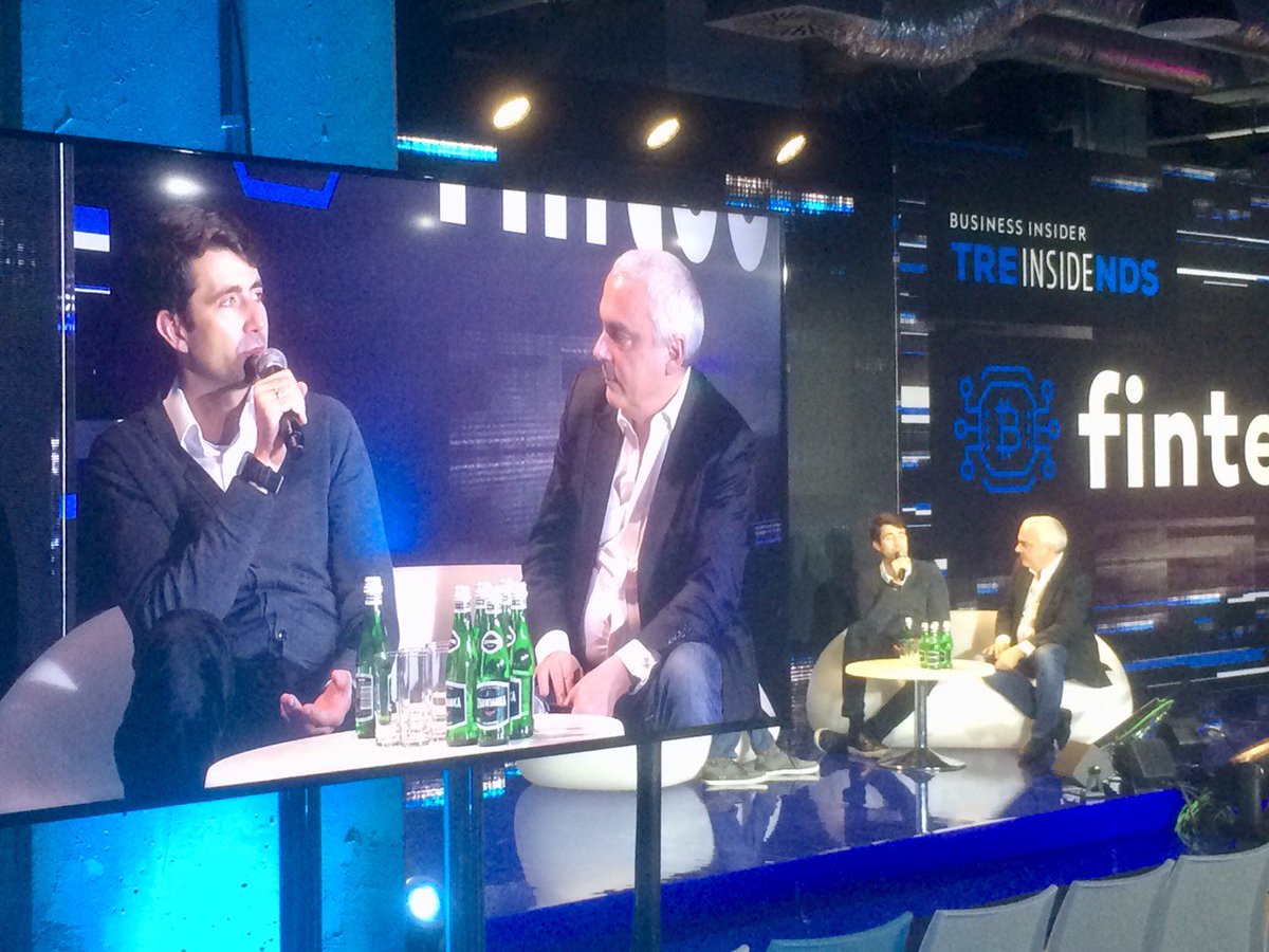 JacekIljin's tweet photo. Fedelle Di Maggio - CEO of #DiPocket discussing with @mBankpl culturally transmitted and centuries old idea of banking for mobile generation that happen to use modern touchpoints at #InsideTrends.  Thanks @PawelZielewski for great questions and keeping alive late afternoon https://t.co/22PiaLbTGF