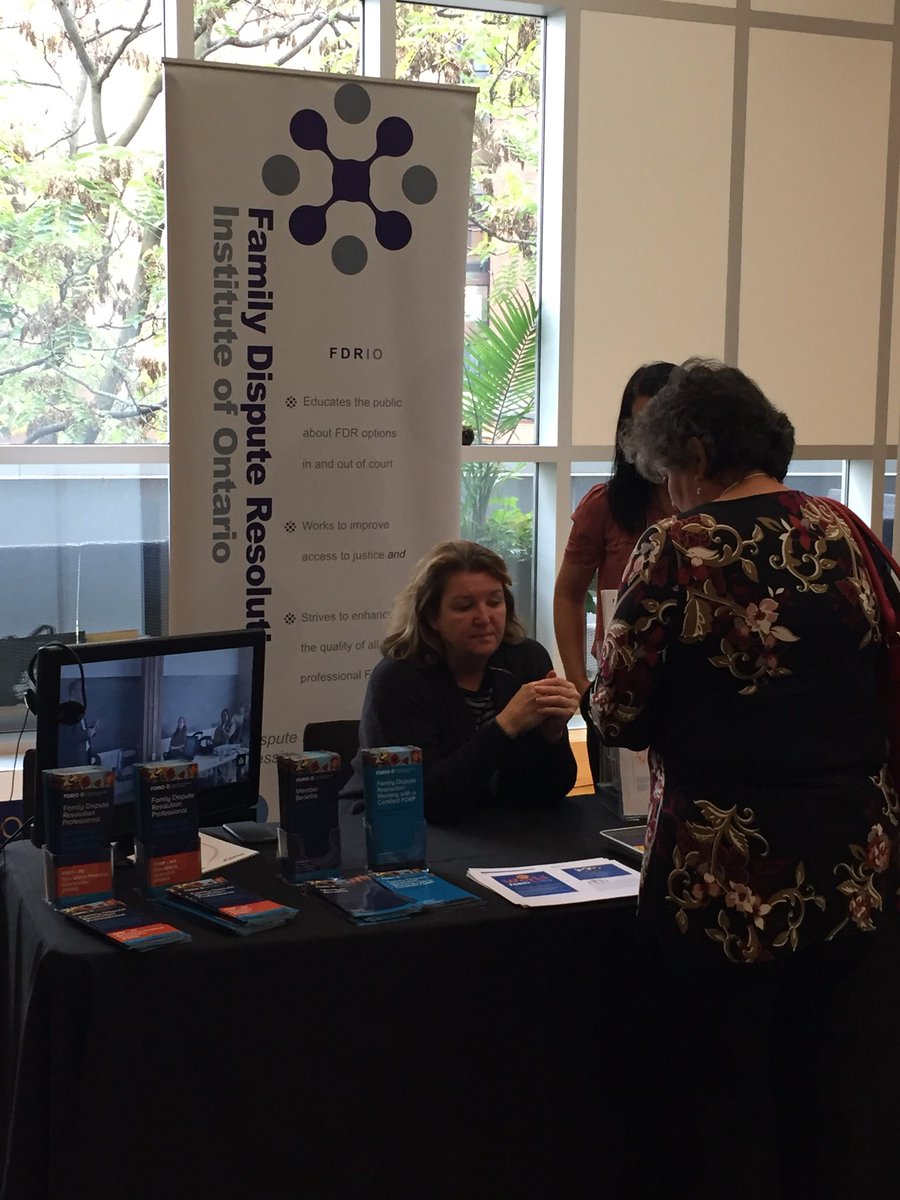 Come see us at #afccontario and learn about our Certified Parenting Coordination and Family Arbitration designations, and our Nov 19-20 Conference!