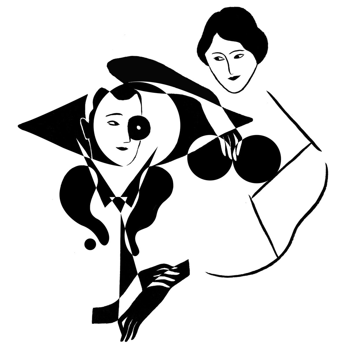 BarbicanCentre's tweet photo. In 1915, Sophie Taeuber met Jean Arp at his exhibition. They began creating art together immediately and began a creative relationship that lasted almost three decades. Meet one of our #ModernCouples https://t.co/aM5dtb219M https://t.co/WqWpHSj8b7