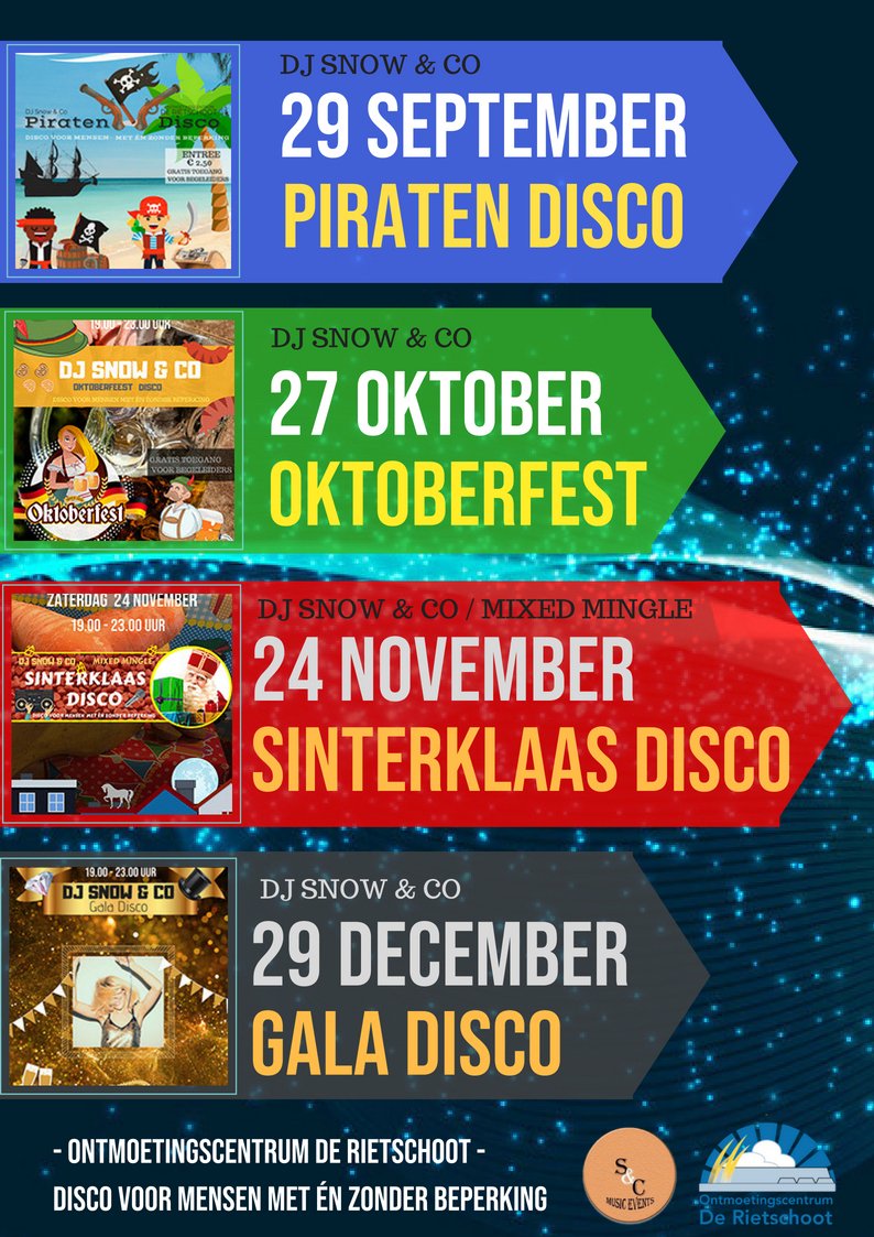 Rietschoot's tweet photo. Disco 27 oktober 2018 in De Rietschoot Koedijk van 19:00-23:00 komen jullie ook?- https://t.co/50BWQq659M https://t.co/vndAtFp9jT