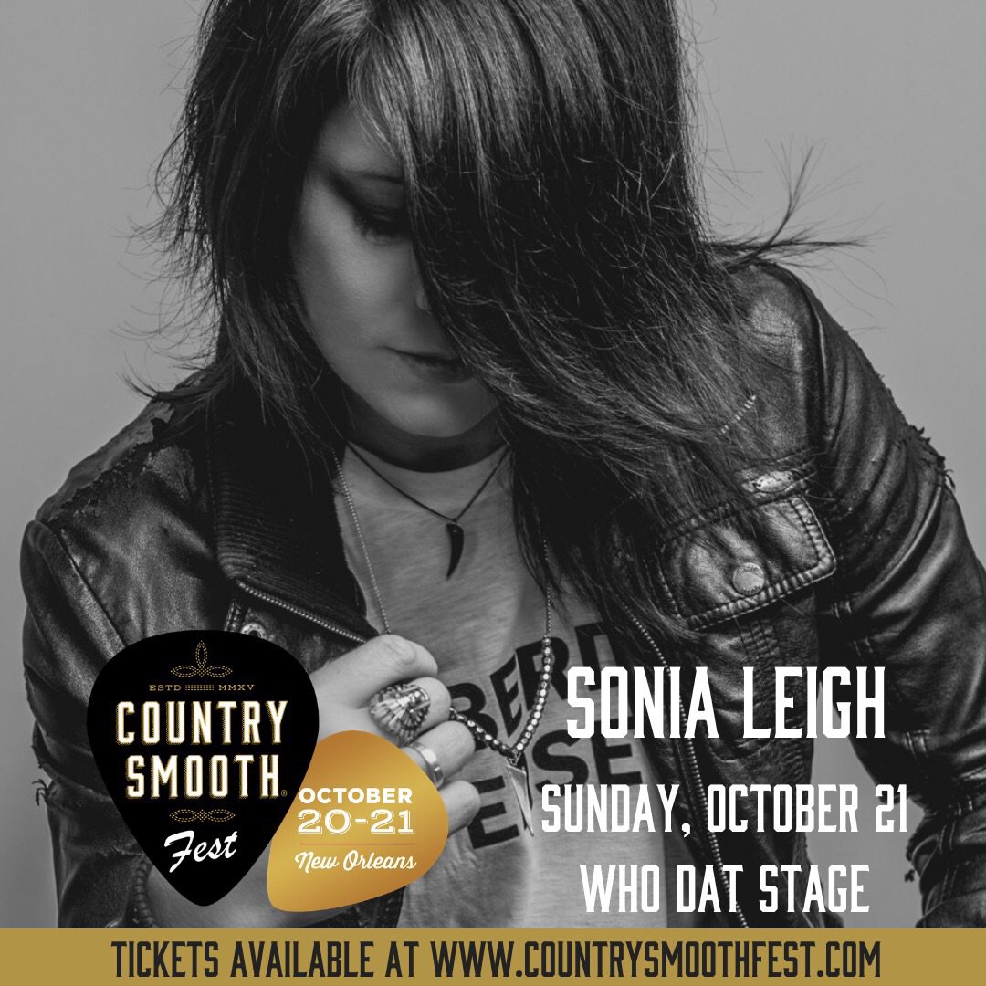 sonialeigh's tweet photo. Sunday Funday in #NOLA! I’ll be playing the first @CSFestNOLA ! Come by and see this awesome line up of artists! https://t.co/19Du9kDcyl