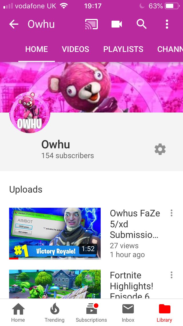 Recent On YouTube <a href="/Owhu/">Ongezwa gaju</a> Bois &lt;3