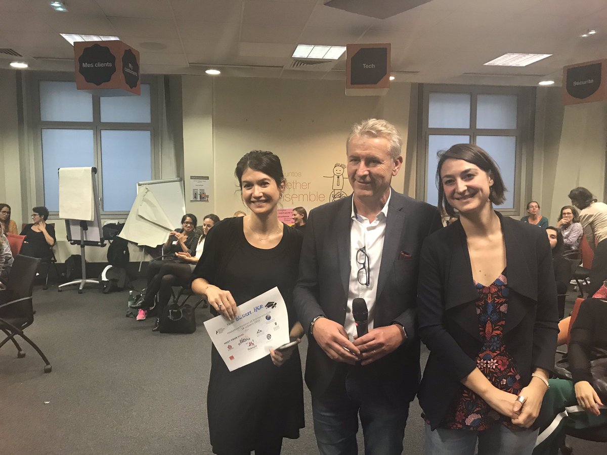 caracourtiade's tweet photo. Merci aux MCI d’avoir participé à notre Hackathon Femmes &amp; Entrepreneuriat, vous avez assuré les porteuses de projet!Trop fière ! Bravo à @JessicaAngeli4 et @marievanhaecke en particulier qui ressortent chacunes lauréates 👏💪🏼 #mbamci 😘 @mbamci https://t.co/dpUiqCVwoU