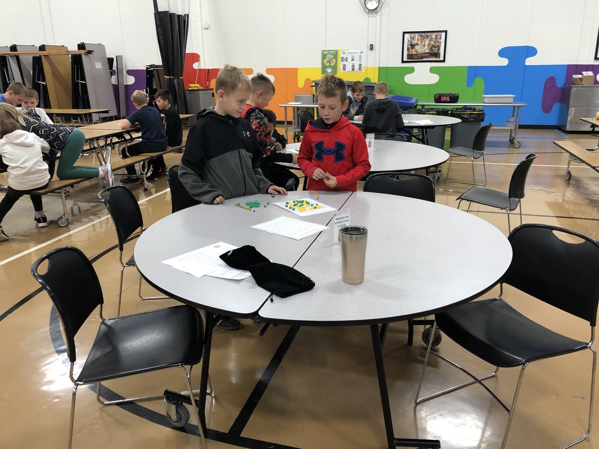 LaPierreinWDP's tweet photo. Math games to get faster with our multiplication facts. So much more is happening than just math  #peopleskills #wdppride #rockonwestwood https://t.co/OelIRJmGeC