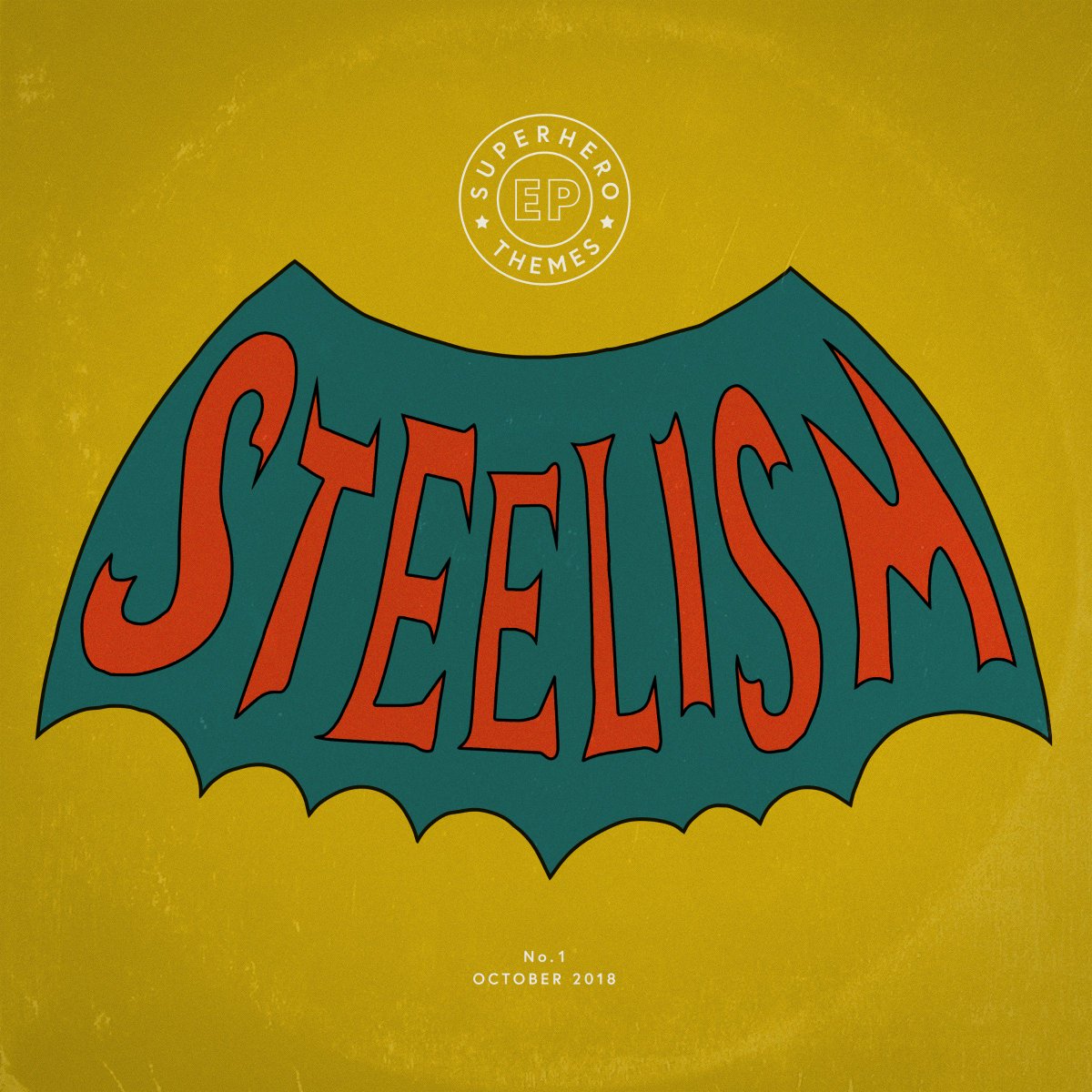 steelismmusic's tweet photo. Pow! New EP: https://t.co/hU69o0ZKHz. #Halloween is coming and we have a new "Superhero Themes" digital EP out today for your groovy costume parties. We did a version of Neal Hefti's "Batman Theme" as well as two original compositions. #Batman #NealHefti https://t.co/qPo2ETk3iq