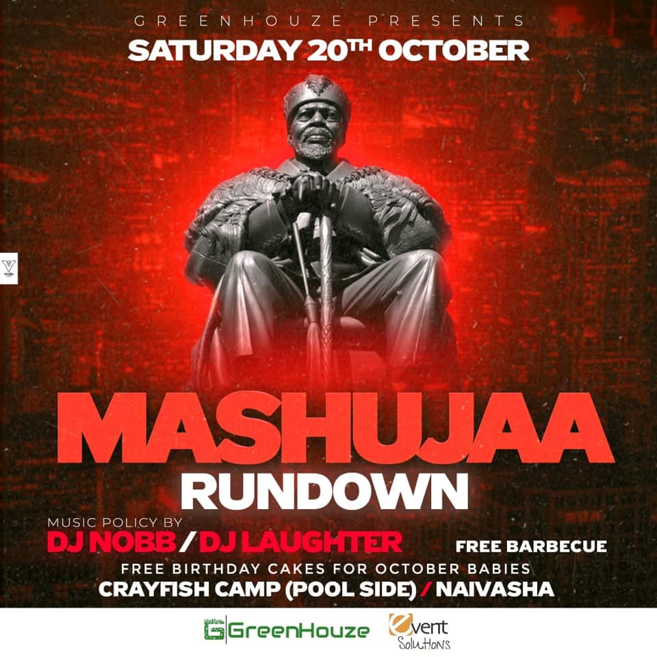 eventspartieske's tweet photo. The only plan this #MashujaaDay2018 . Going down at @crayfish3 Naivasha.
#MashujaaDay 
#RunDown https://t.co/Gynem3YyEk