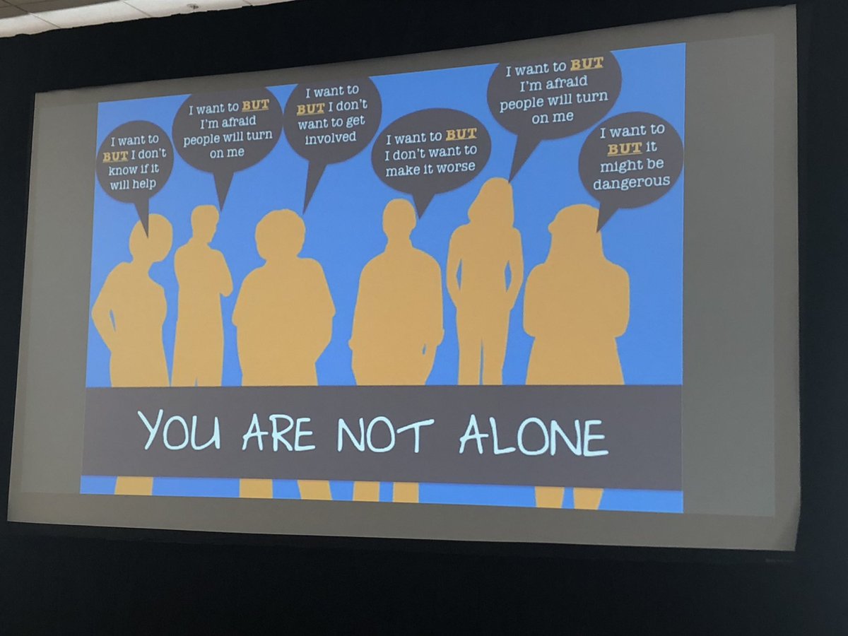 SHAPEVT's tweet photo. “Courage is the judgement that something is more important than fear.” -Molly Creamer 
An inspiring keynote about encouraging students to be an #upstander. Let’s empower our students to show compassion, find courage &amp; stand up to their peers #shapevt2018 
https://t.co/j81iVPZfww https://t.co/f3VjvRfmYm