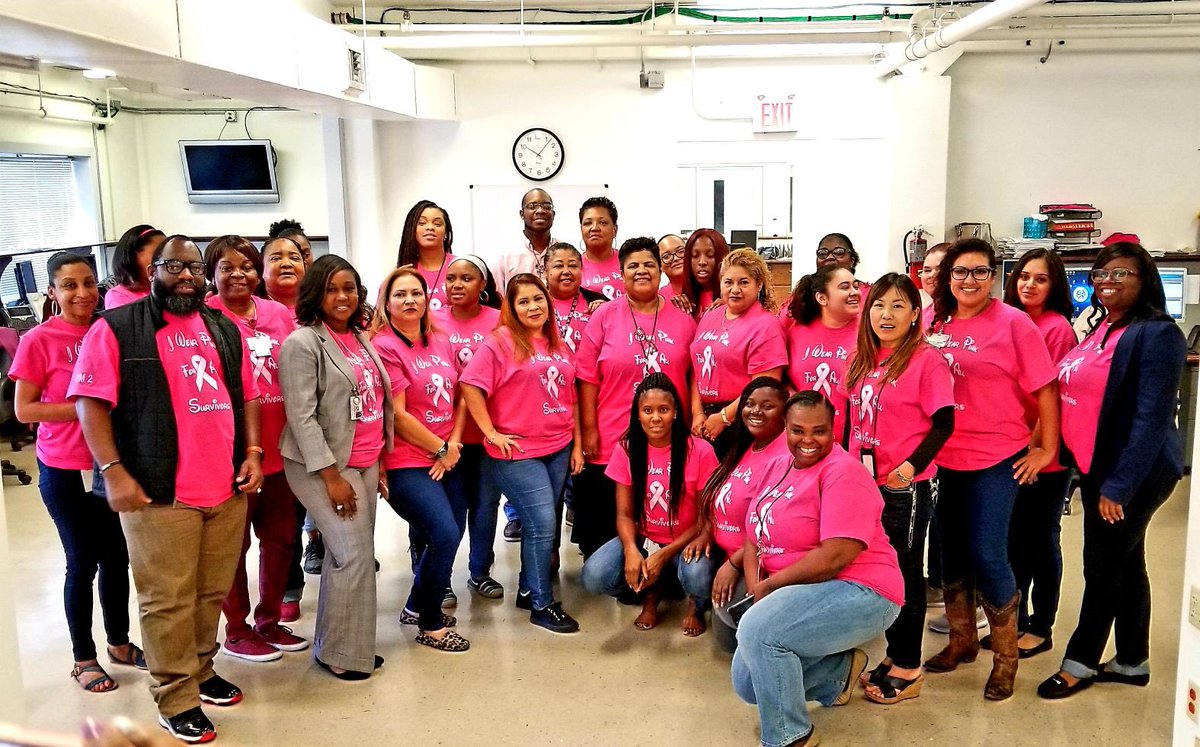 HISD_BusOpsCare's tweet photo. Customer Care for the Cure! https://t.co/nbkY18pasN