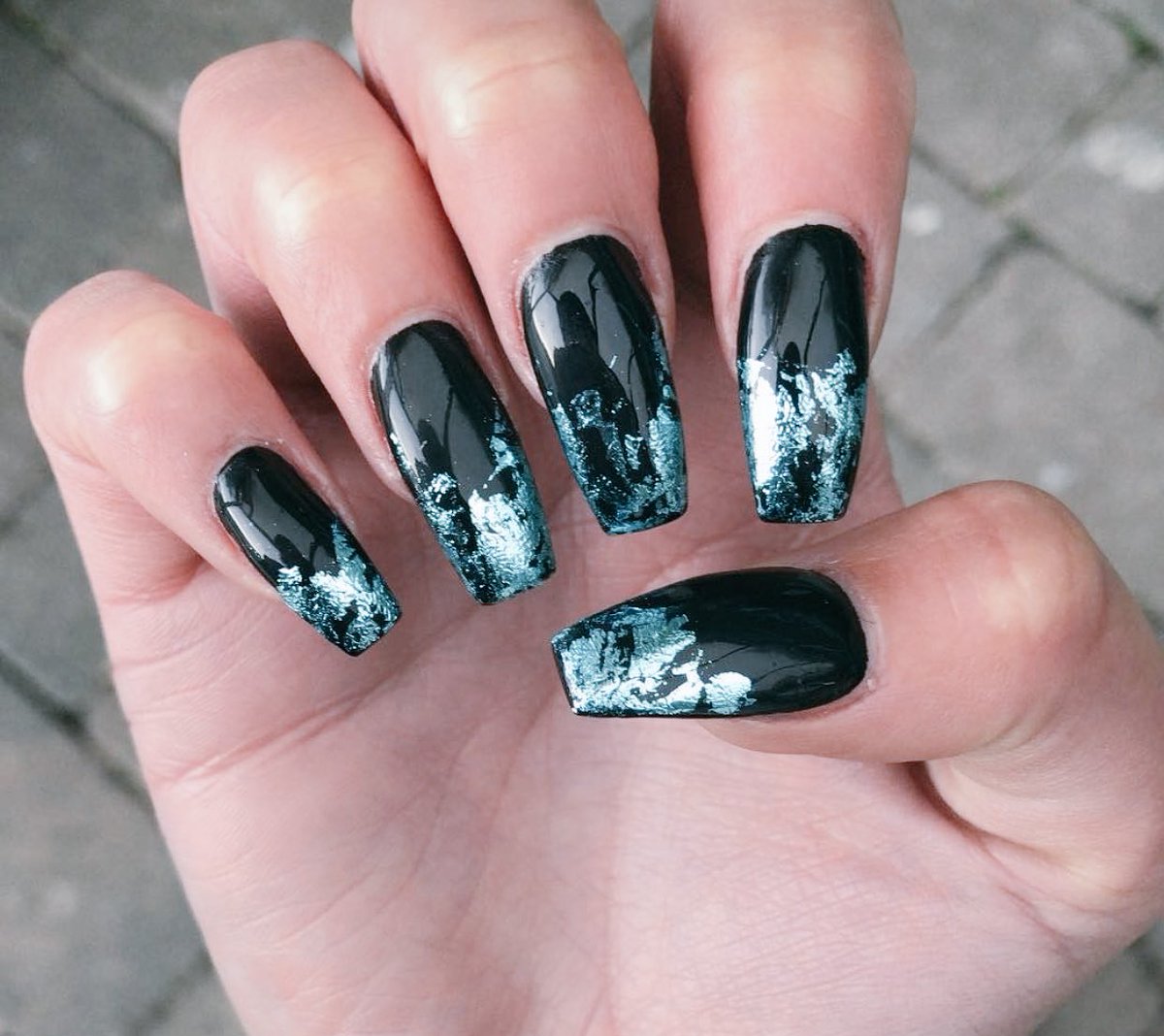 ThenailbarWales's tweet photo. Gorgeous set the other day 💅🏼 https://t.co/52aNVJGLs8