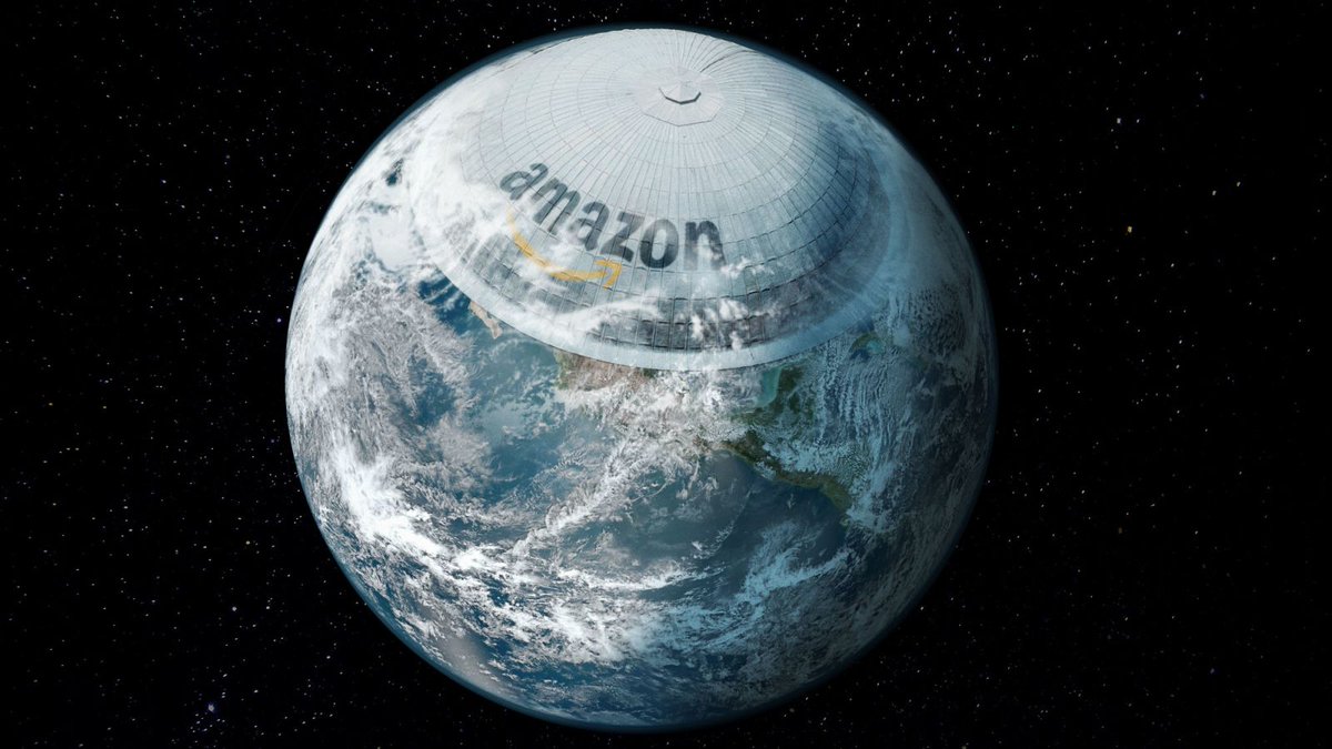 TheOnion's tweet image. ‘You Are All Inside Amazon’s Second Headquarters,’ Jeff Bezos Announces To Horrified Americans As Massive Dome Envelops Nation trib.al/7CDiEeV