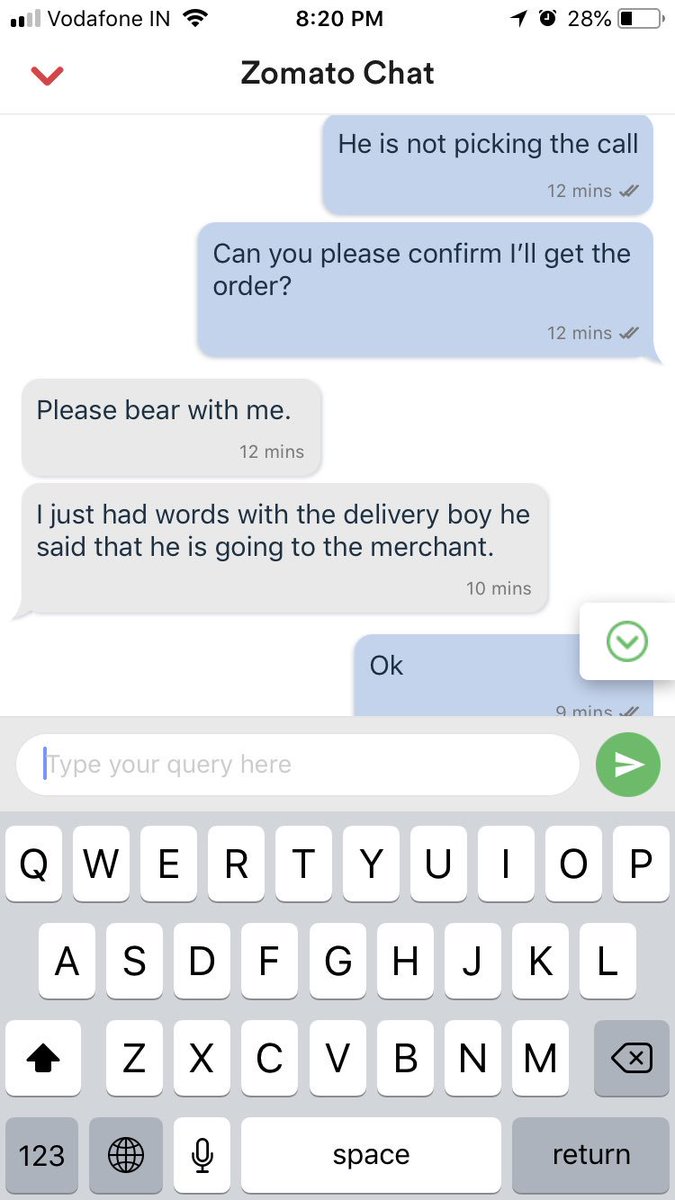 halos_n_horns's tweet photo. @ZomatoIN @zomatocare do not order from zomato, this is how they test customer’s time, money and patience! #unprofessional #cheat (2/2) https://t.co/Ur6ZIIkOeM