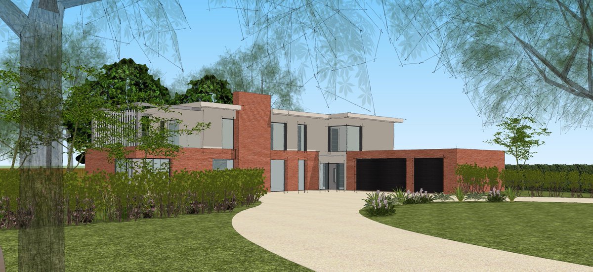 LK2_Group's tweet photo. Here’s a sneak peek at a unique, contemporary home we are currently working on in #Lincolnshire. #GNF #residential https://t.co/eE6ETQS0JK