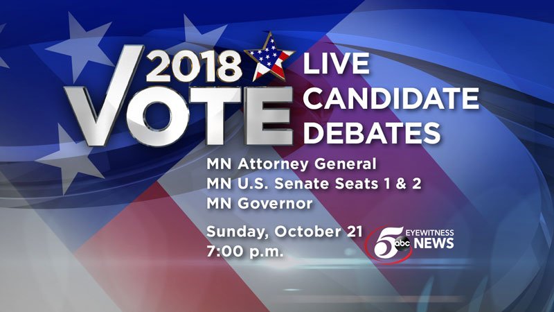 SPACC's tweet photo. Tonight starting at 7 PM tune in to @KSTP to see candidates for U.S. Senate, Attorney General and #mngov share their vision for Minnesota with voters statewide. #KSTPDebateDay
Stream live from https://t.co/x7SyS34qDa #AllDebates #NoCommercials https://t.co/CJjkOD6bqm