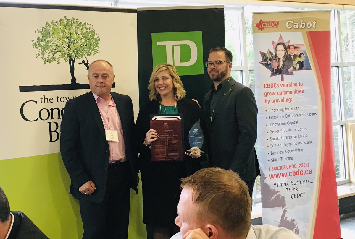 CBDCCabot's tweet image. Congrats to Jackie McCann Scott and Invested Mama, winner of the @TownofCBS Established Business Award #getrecognized