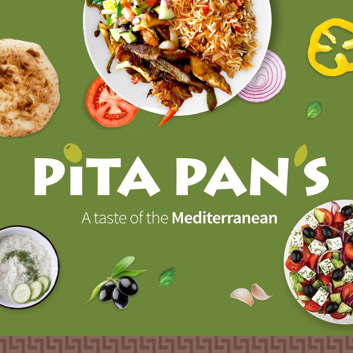 mybitetime's tweet photo. Prepared with the freshest ingredients, Pita Pan's will send your guests' taste buds on a delightful journey across the globe, to the warm, relaxing Mediterranean. Try us and get 10% OFF your next #Bitetime #Catered #Lunch! (Currently serving #Nashville, TN and #Atlanta, GA) https://t.co/mumiLqKN7b