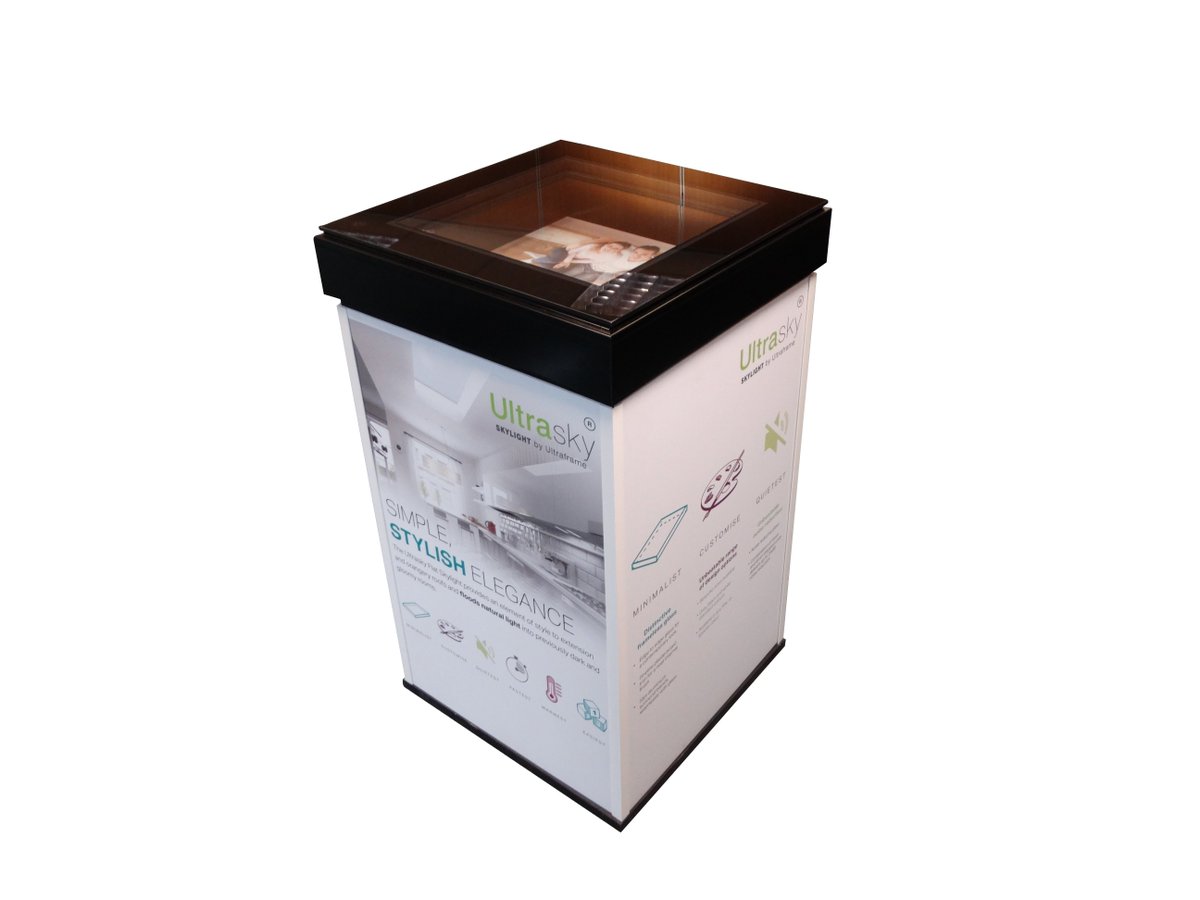 The NEW Ultrasky Flat Skylight Showroom sample is ready to order! contact marketing@ultraframe.co.uk for more details. 😀 #ultraskyflatskylight #ultrasky