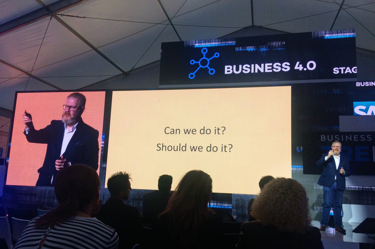 Anna_Skibicka's tweet photo. The big question posed by @sleighty from SOMO Global. To all product designers and innovators: Probably we can do it. But should we do it? #insideTrends #ethicalbusiness @BIPolska https://t.co/4Ep48XK8TI
