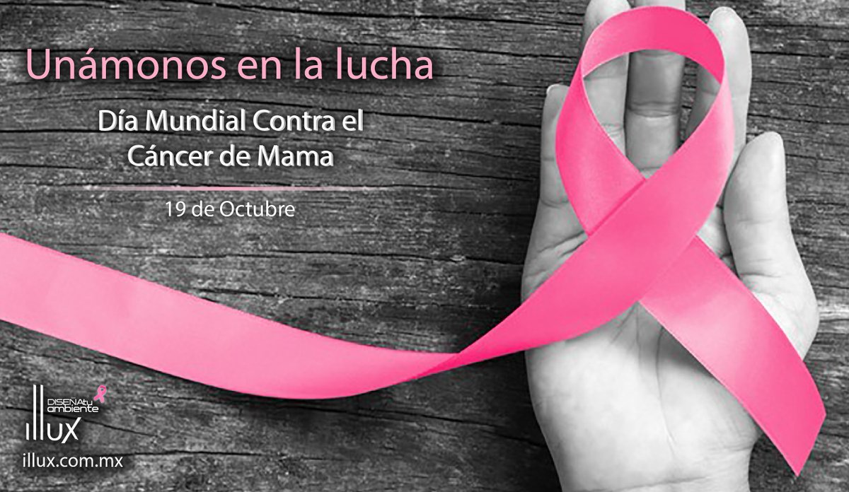 IlluxMX's tweet photo. 🎗️19 de octubre - Día mundial de la lucha contra el cáncer de mama

El Mes de Sensibilización sobre el Cáncer de Mama, que se celebra en todo el mundo cada mes de octubre.

👉👉👉 https://t.co/y6Fw65ICu0

#DiaMundialdelCancerdeMama #19deOctubre #SumateAlRosa https://t.co/PgB1FBvWVg
