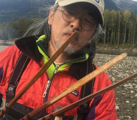 As the Mist arose from the Skeena, my client flew in from Japan. After a long flight (and jet lag) he was, well, a strain on the mental spirit of any fly angler :) We're chasing Coho Salmon and the elusive Steelhead. That's where the adventure began... kitimatlodge.com/fishing-report…