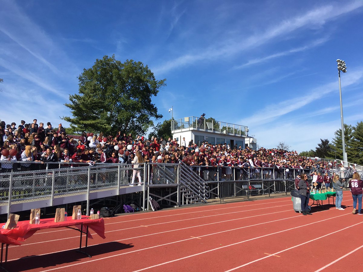 BethelSports's tweet photo. So much Bethel pride and school spirit at today’s pep rally. Let’s keep it going tonight at the football game! https://t.co/3YzTrTLCwa