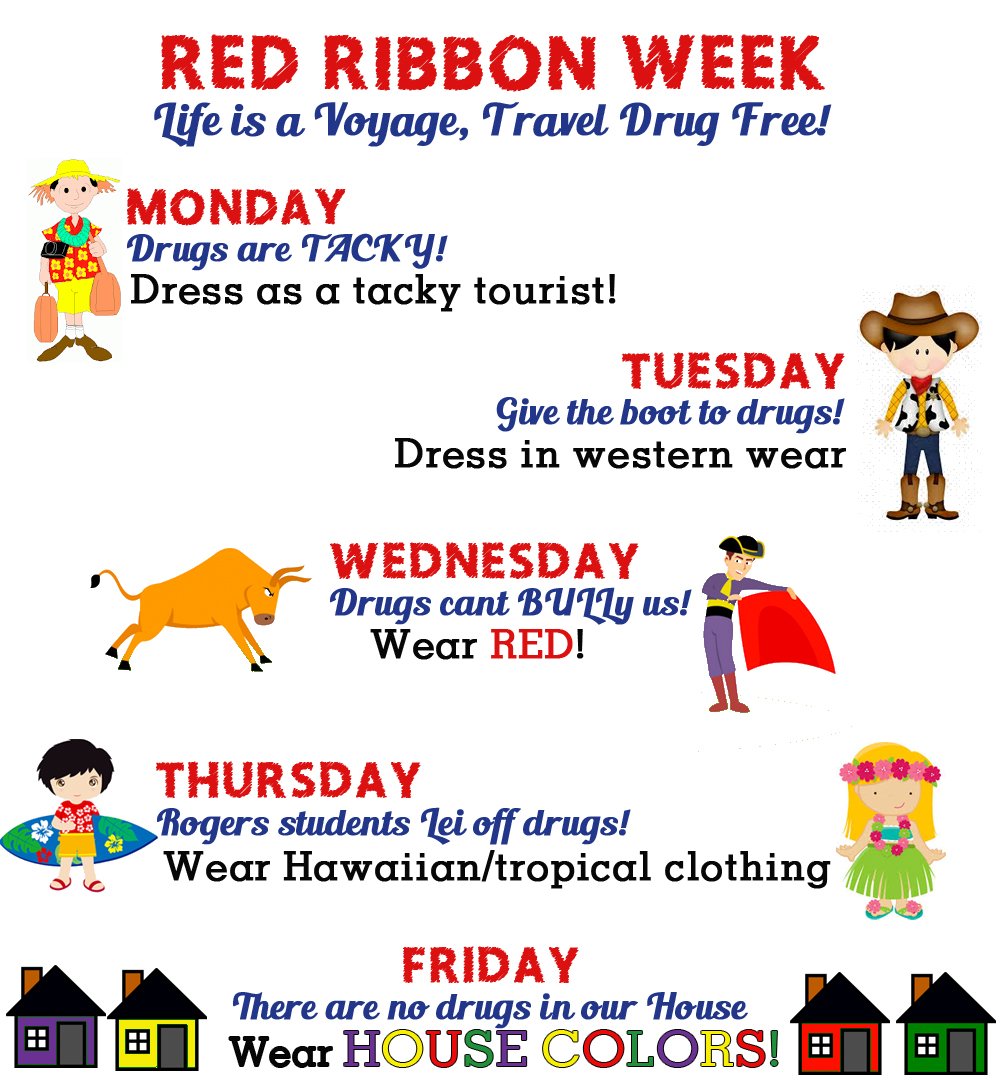 Dress up days next week!