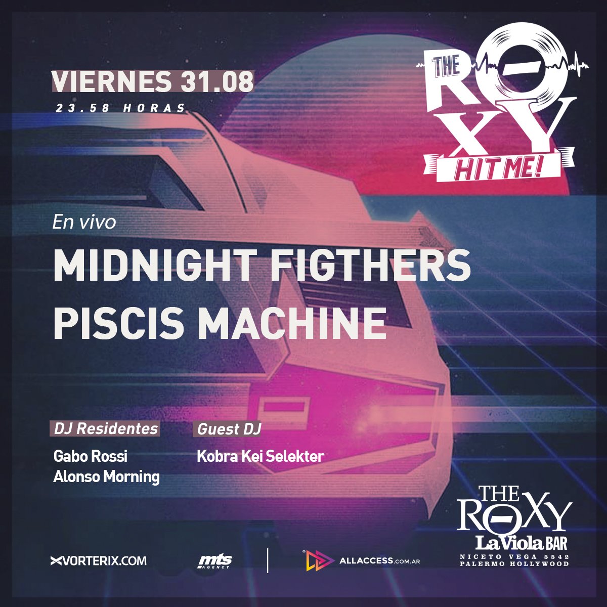Midnight Fighters (@mfighters84) on Twitter photo #MidnightFighters #piscismachine #theroxyhitme #theroxylive <a href="/KobraKei/">Kobra Kei</a> #SelekterVersion <a href="/DJGaboRossi/">Gabo Rossi</a> <a href="/akalonsomorning/">Alonso</a>
Pics: <a href="/CitizenGalo/">Half +</a>
<a href="/SecsyMusic/">SecsyMusic</a>
#WeAreMidnightFighters #MidnightFighters #piscismachine #theroxyhitme #theroxylive <a href="/KobraKei/">Kobra Kei</a> #SelekterVersion <a href="/DJGaboRossi/">Gabo Rossi</a> <a href="/akalonsomorning/">Alonso</a>
Pics: <a href="/CitizenGalo/">Half +</a>
<a href="/SecsyMusic/">SecsyMusic</a>
#WeAreMidnightFighters