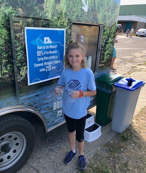 NestleWatersNA's tweet photo. Mobile hydration stations are just one way we're delivering on-the-go hydration to local communities. These trailers full of water visit various events to enable community members to fill their cups or reusable bottles with complimentary water. @PolandSpringWtr @IceMountainWtr https://t.co/u0TYQWDVnP