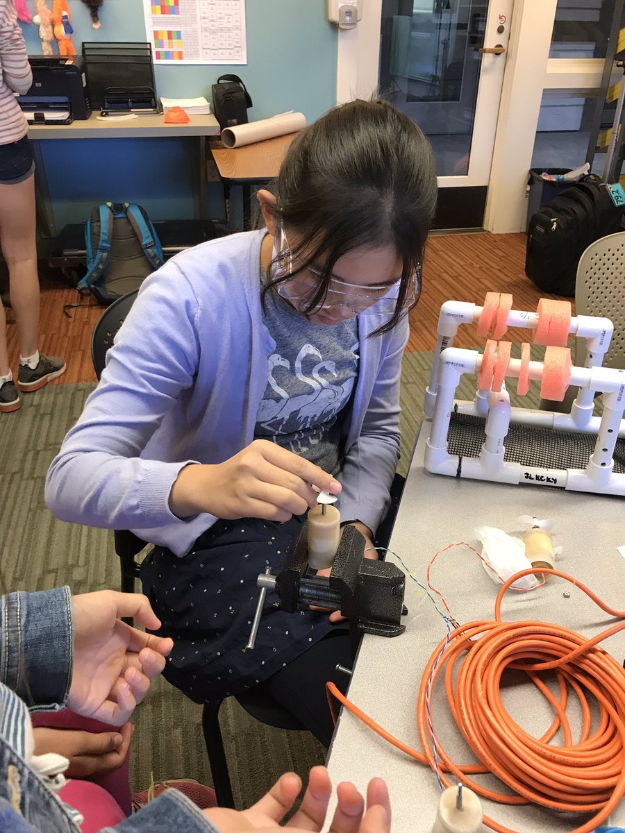 johnyen's tweet image. Assembling motors and putting the final touches on the ROVs. Launching in the pool next week. #polysolves