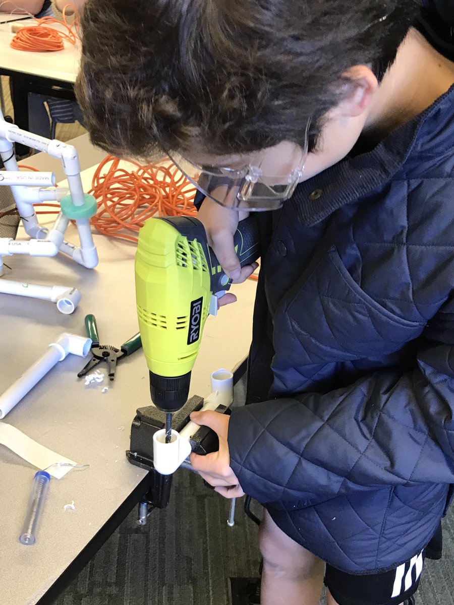 johnyen's tweet image. Assembling motors and putting the final touches on the ROVs. Launching in the pool next week. #polysolves