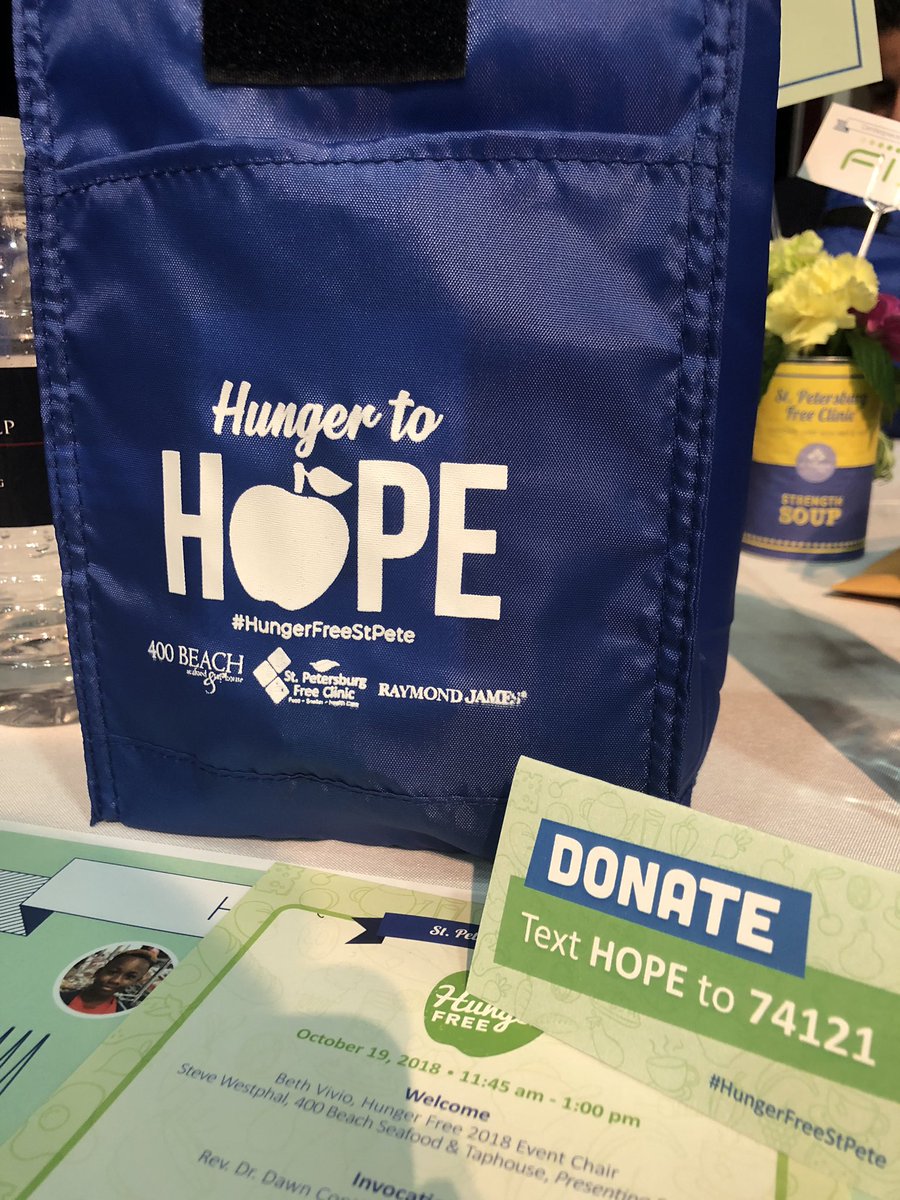 Turn hope into action to eliminate food insecurity! #HungerFreeStPete