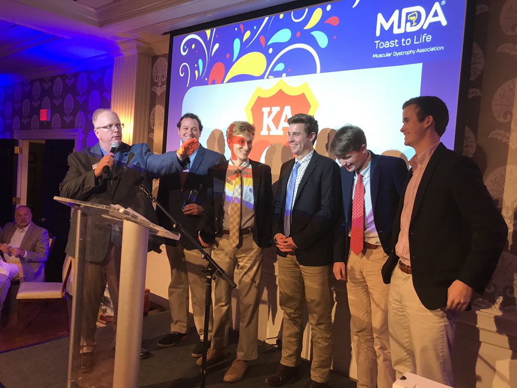 Last night was truly an honor, we received a Muscular Dystrophy Philanthropy Trophy for raising $8,000 dollars. Which is the equivalent of sending 4 young children to summer camp. It is simply an experience they will never forget.