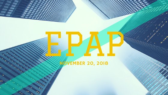 It's time to get organized for EPAP!  CAPPA Seminar November 20th cappa.org/seminar/cappa-…