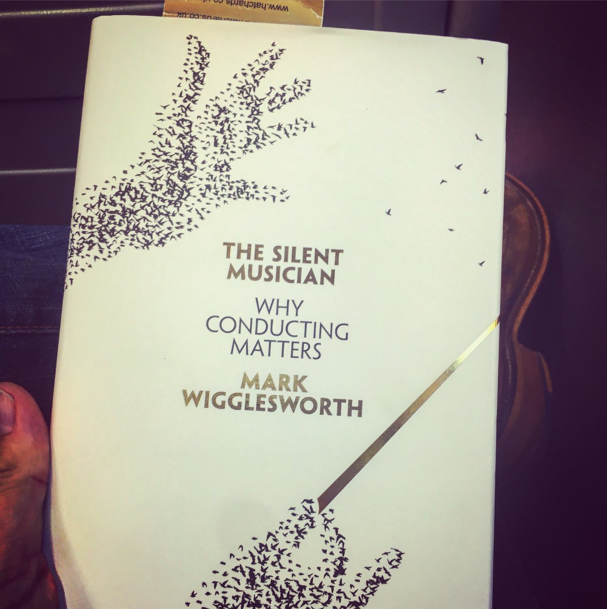 Looking forward to getting into this one. #TheSilentMusician #MarkWigglesworth #musicbooks