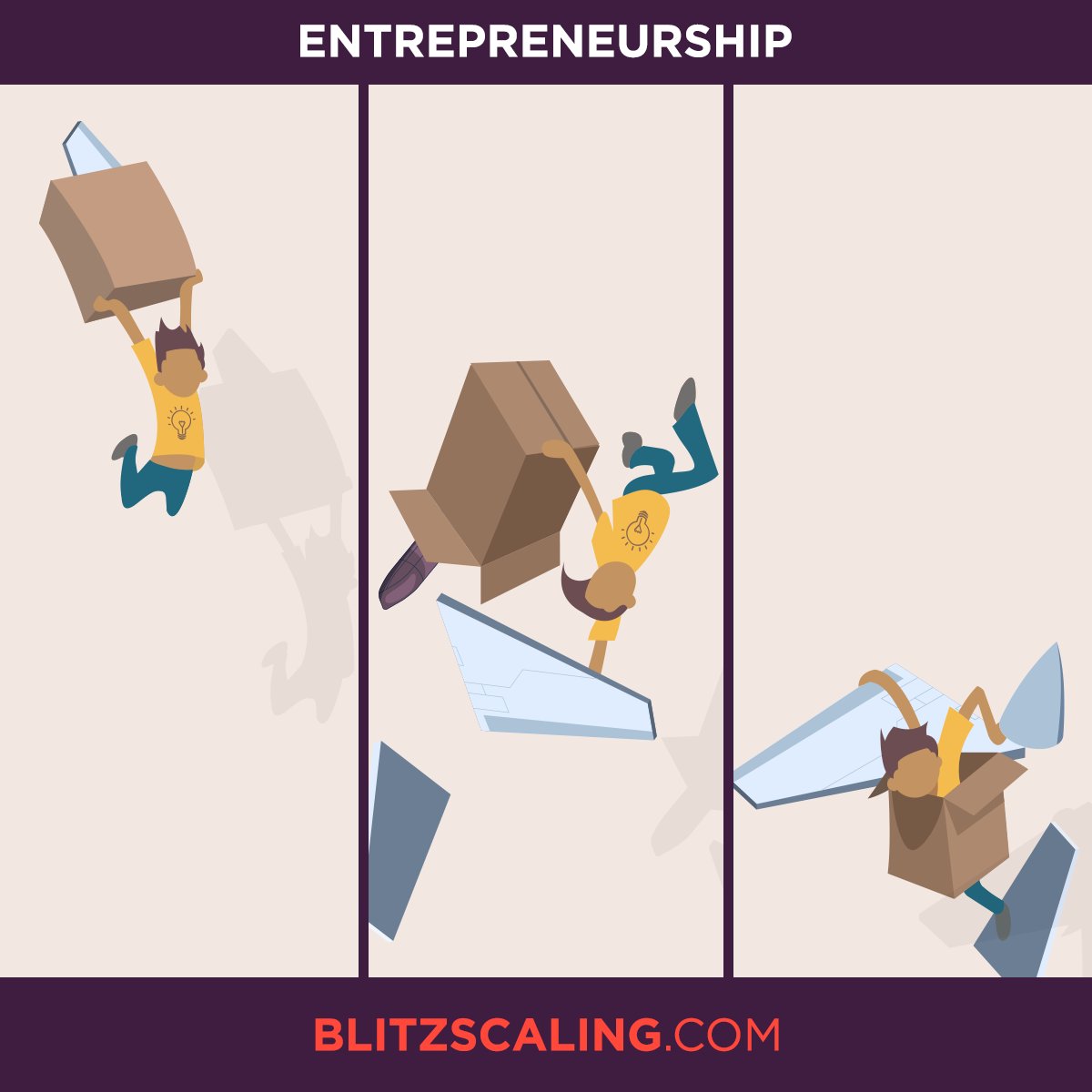 I’ve often said that starting a company is like jumping off a cliff and assembling a plane on the way down.