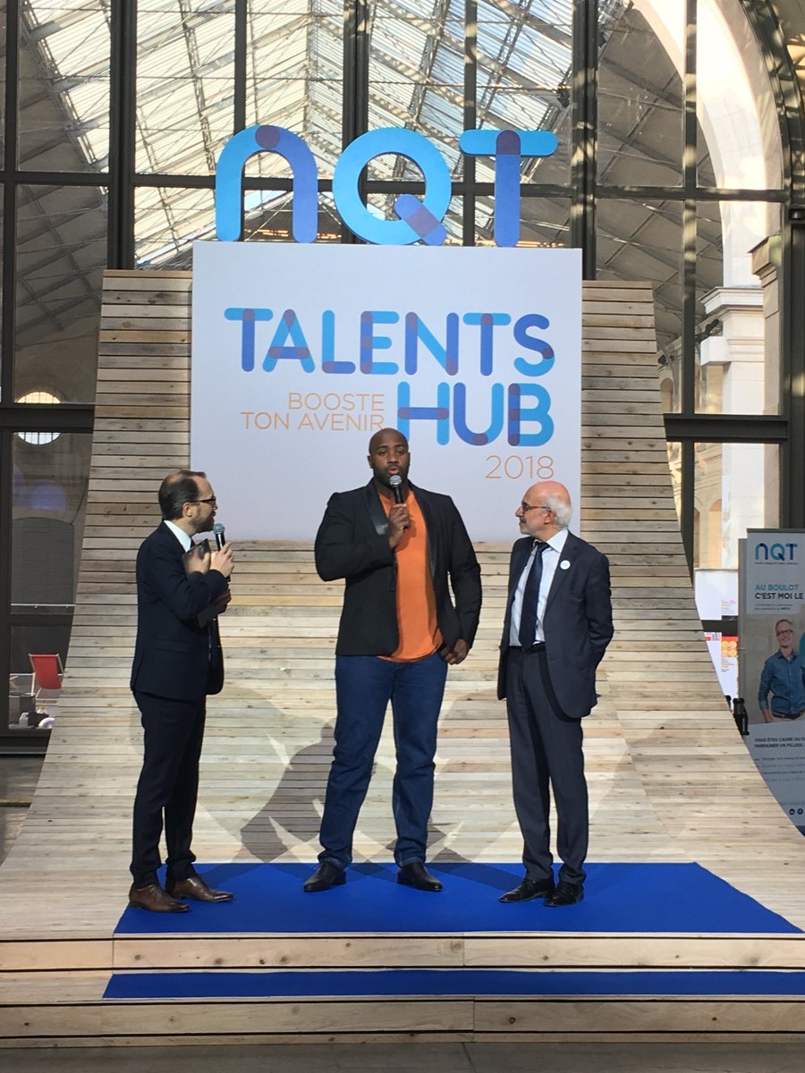 APc_lobbying's tweet photo. APC est très heureux d’avoir pu mettre en lumière la réussite de @NQTasso au #TalentsHubNQT, saluée par de nombreux ministres et député.e.s dont le Premier Ministre Edouard Philippe, et soutenue par l’ambassadeur @teddyriner. #Emploi #Egalitedeschances https://t.co/o9kQtR4IPa
