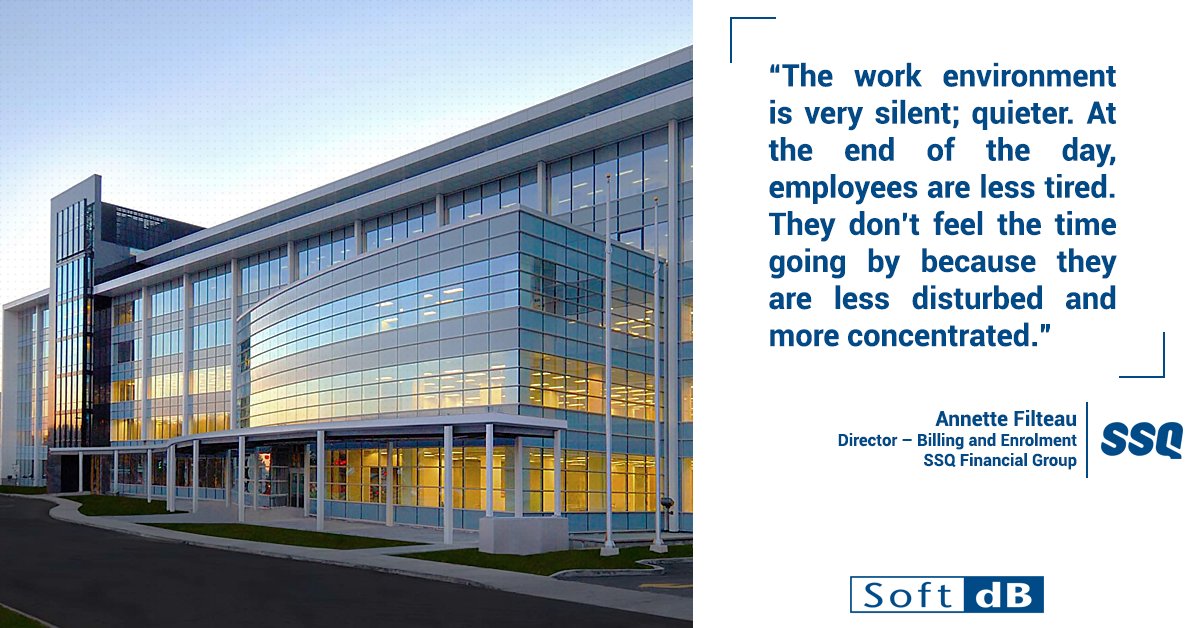 Find out what one of our satisfied customers has to say about Soft dB. bit.ly/2kNbU18 #SoundMasking #NoiseControl #Office #Workplace