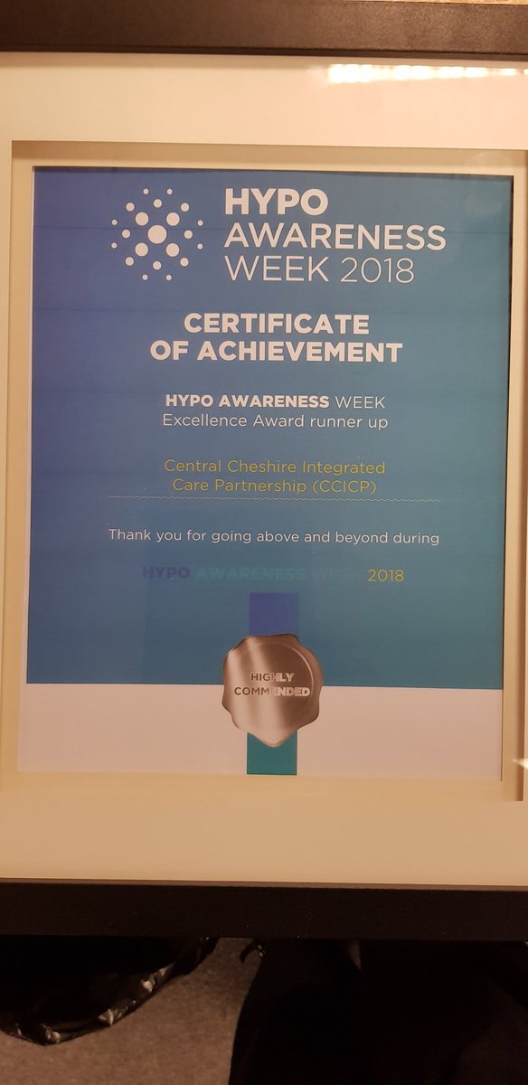 sallybroad1's tweet photo. Really Pleased with this little beauty. #HAW2018 #HypoAwarenessWeek. Thanks to everyone that supported us. 😊👍🎉 https://t.co/RyALYTvkXf