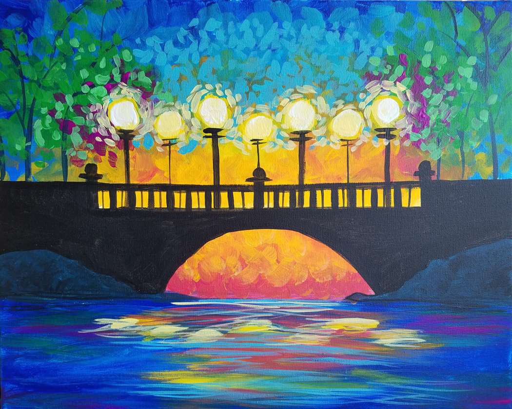PinotsManalapan's tweet photo. Tonight! #SunsetBridge with Tegan (@teganjamesart) and Ken! 7:30-930; Walk-Ins Welcome!
Don’t miss out! Register Now: https://t.co/yv3DOMMOzV
#PinotsPaletteManalapan #PinotsManalapan https://t.co/dZX81qI5ff